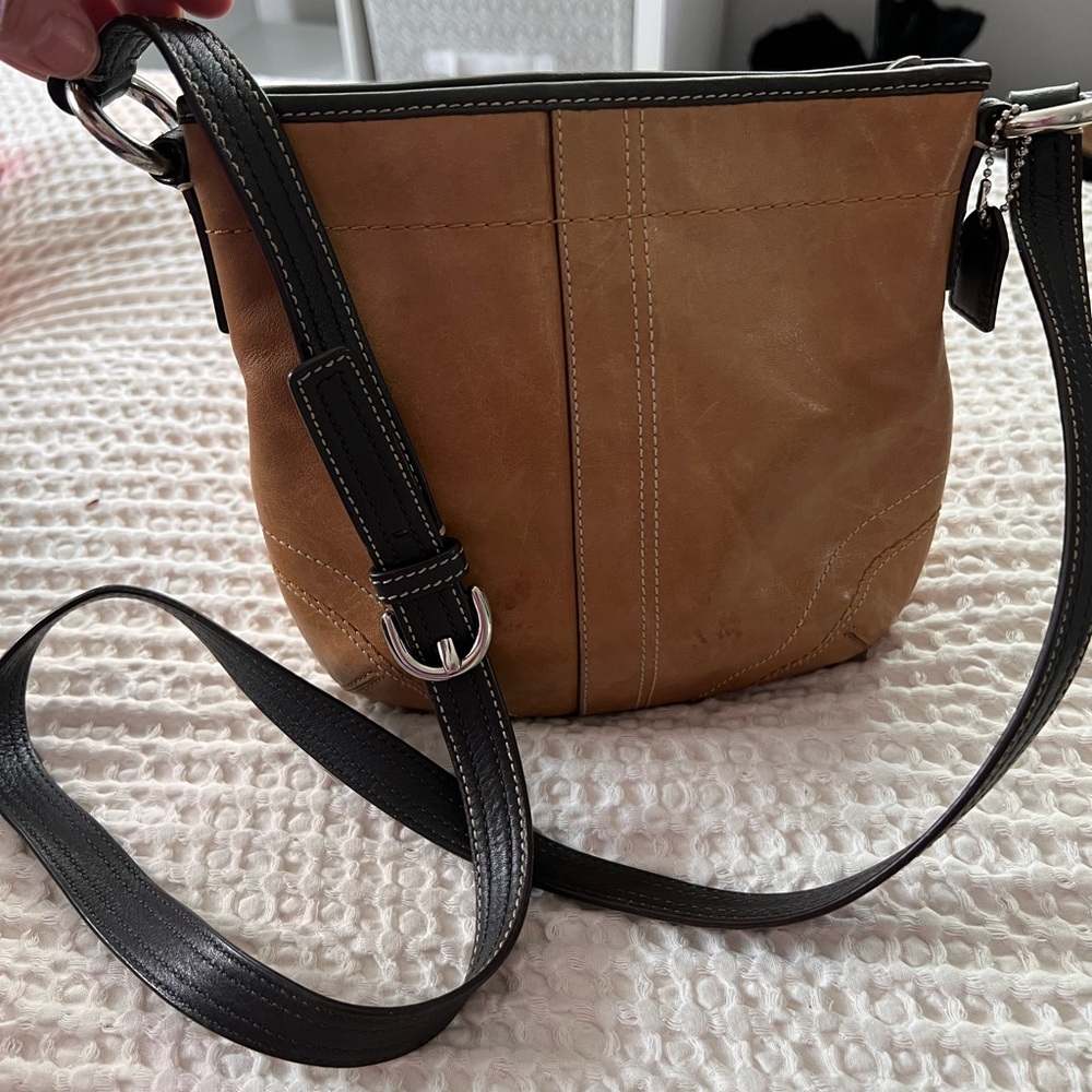 Vtg COACH hobo bag crossbody bag